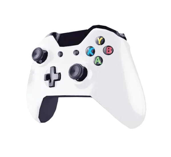 Controle joystick sem fio Microsoft Slim One S branco - Image 2